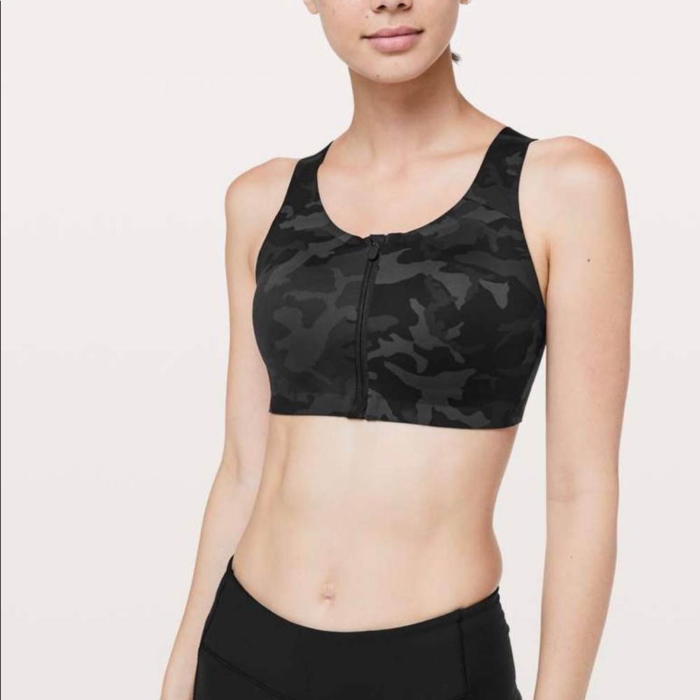 Lululemon Enlite Bra *Zip Front 36DD